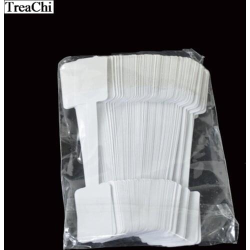 Sale 100Pcs White Blank Paper Adhesive Price Tag White Rectangle Jewelry Price Tag Jewelry Ring Bangle Mark Label Sticker