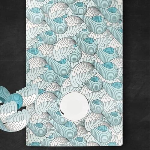 Non-slip natural rubber yoga mat 10mm, folding yoga mat blanket, printed yoga mat