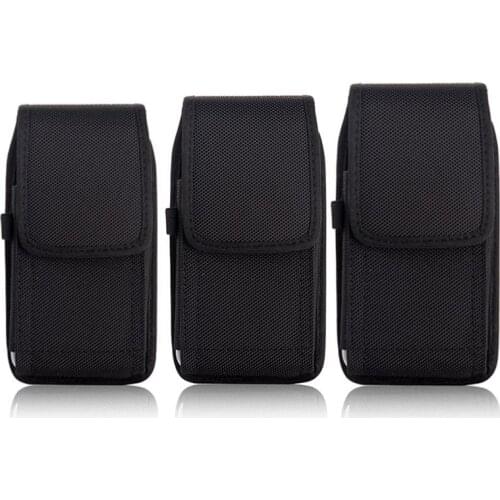 2019 Phone Pouch Hanging Waist Storage Bag Fanny Pack Black Classic Belt Clip Pouch Case For iPhone Waist Bag