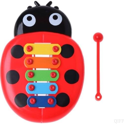 New Cute Ladybug Baby Puzzle Insects Piano Music Instrument Toy Educational Toy