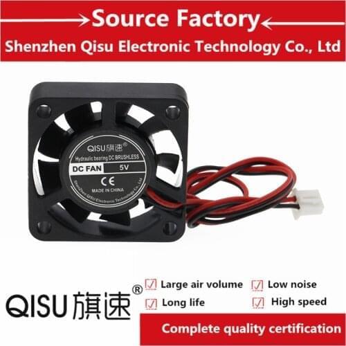 QISU/ 5V 12V 24V 4010 40mm Cooling Fan 3D Printer Cooling Fan DC Brushless Fan Sleeve/Ball Radial Fans 40x40x10mm Fan 4.9