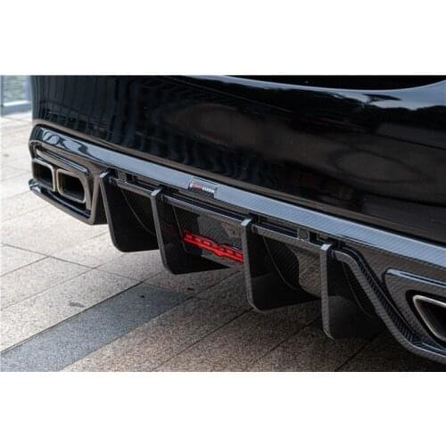 Suitable for Benz C63 Modified Takd Fiber Front Wind Blade Side Skirt Leaf Plate Back Lip Dry Carbon