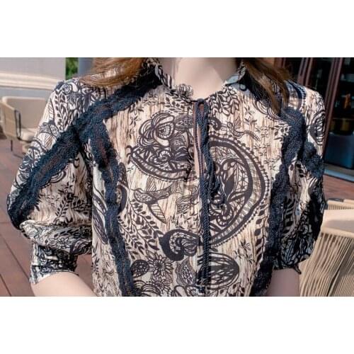 Silk 2020 Summer 200% Women Fashion Vintage Long Dress Female Korean Beach Floral Dresses Casual Vestidos De Verano 09005