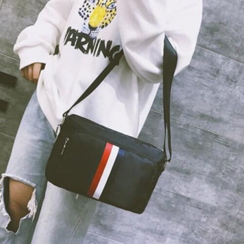 Waterproof Oxford cloth men and women shoulder diagonal bag outdoor sports light casual large capacity crossbody bag