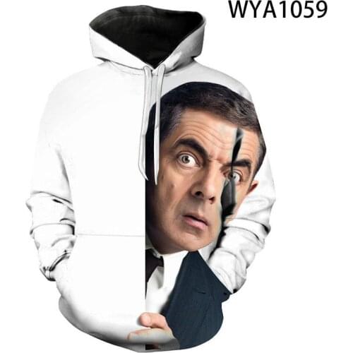 New Johnny English Strikes Again Hoodies Men Women Children 3D Printed Funny Fashion Sweatshirts Pullover Boy Girl Kids Tops