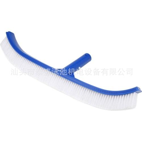 Cross-border products 18-inch swimming pool brush cleaning brush swimming pool pool fish pond curved pool brush