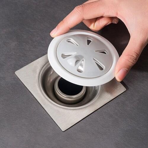Floor Drain Cover Universal Deodorant Bathtub Plug Shower Drain Hair Stopper