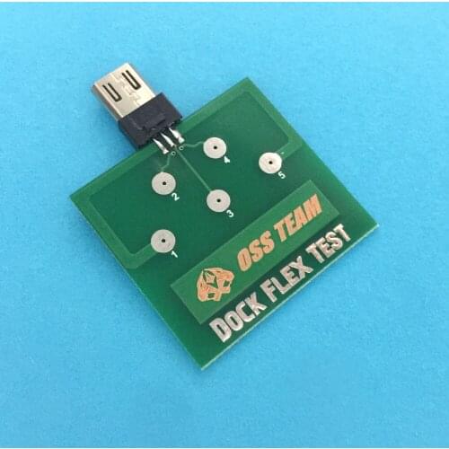 50pcs Charging Dock Flex Easy Test Board Tool For Samsung Android Micro USB Smartphone Repair part