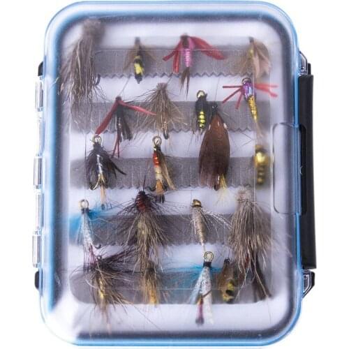 Ailuya 40 bionic fly bait set, fly hook, false bait hook, white bar, beak hook, Fish Hook, fly