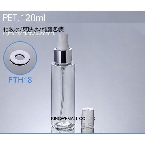 Promotions ! 120ML Empty Plastic Spray Bottle Atomizer Sprayer Travel --- 300pc/lot FTH17