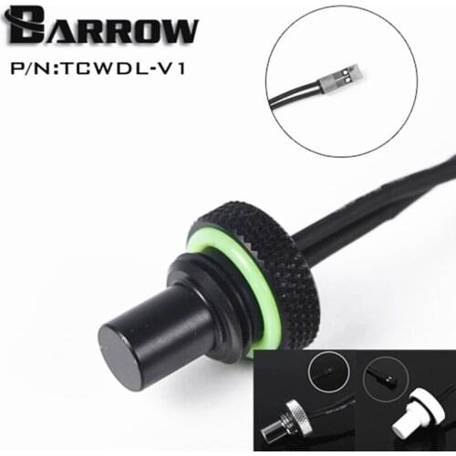 Barrow TCWDL-V1 , 10K temperature water stop sealing plugs , G1/4 water cooling plugs ,Standard type and Extended type