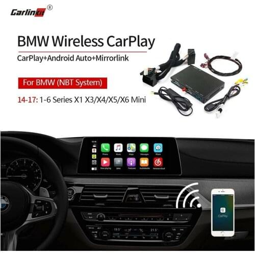 Wireless Apple Carplay Android Auto Mirrorlink Airplay Navigation Activator for BMW MINI X1 X3 X4 X5 X6 1-7 Series NBT EVO Host