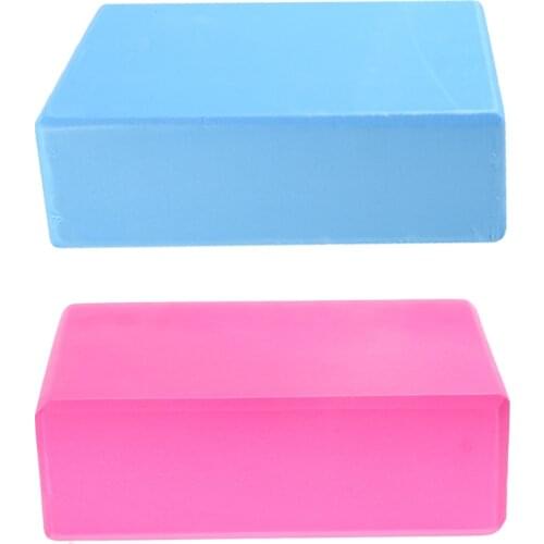 Yoga Block Anti-skid EVA Foam Pilates Yoga Brick Children Adults Open Soft Brick Exercise Workout Women Fitness Equipment