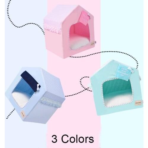 Brand Dog House Comfortable Pet Dog Kennel Lovely Bow Design Camas Para Gatos Top Quality Breathable Removable Cat Bed House