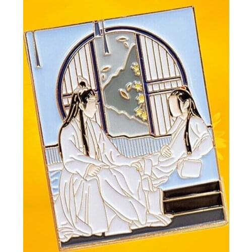 Mo Dao Zu Shi Chen Qing Ling wangxian enamel pin chinese drama movie anime badge brooch jewelry