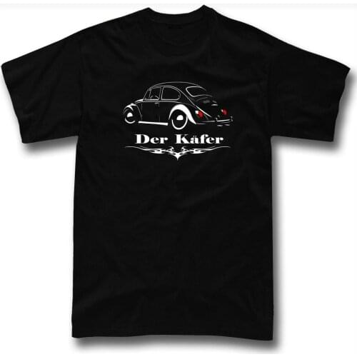 Kaefer Oldschool aircooled bug Classic Beetle T-Shirt Summer Cotton Short Sleeve O-Neck Mens T Shirt New S-3XL
