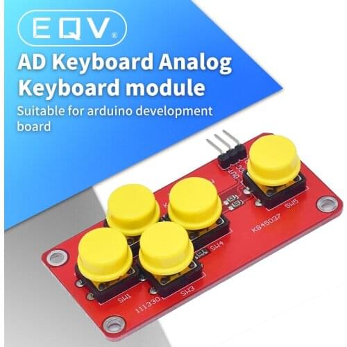 AD Keyboard Simulate Five Key Module Analog Button for arduino Sensor Expansion Board