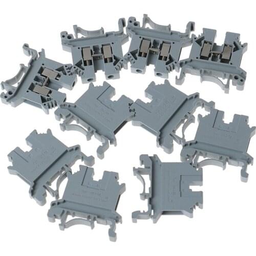 Din Rail Terminal Block Universal Panel Mount Phoenix Contact UK 2.5B Screw Electronic Terminal Strips Contactor Conductor