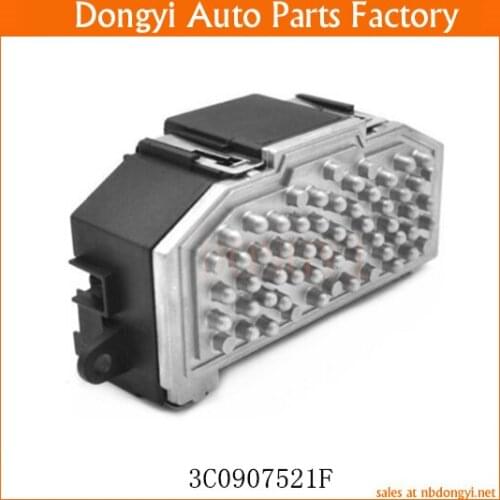 Blower Motor Resistor Regulator Fan Module OE NO. 3C0907521F