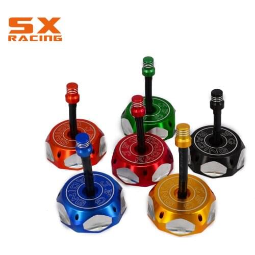 Motorcycle CNC Colorful Universal Gas Cap Oil Cap Tank Fuel Cover For HONDA XR50 CRF50 Style and Clone Chinese pit bike