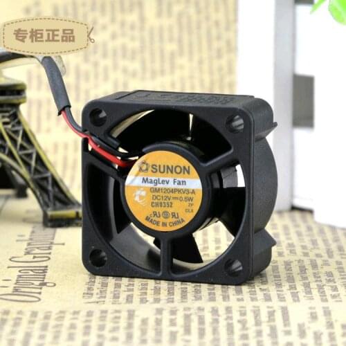 The original FOR SUNON built a 4CM cooling fan 4020 12V 0.5W GM1204PKV3-A 2 line