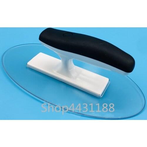230*180mm Plastic transparent blade plaster trowel construction concrete spatula tool for Art painting
