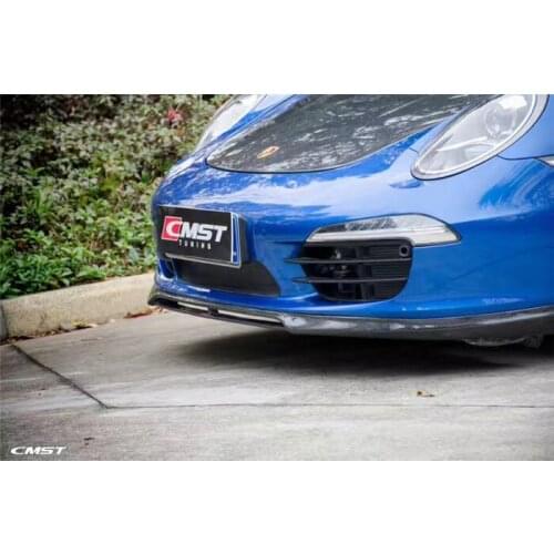 Suitable for 911 the of Porsche 991.1 Carbon Fiber Modified Cmst Front Spade Skirt Rear Lip Tail Cover