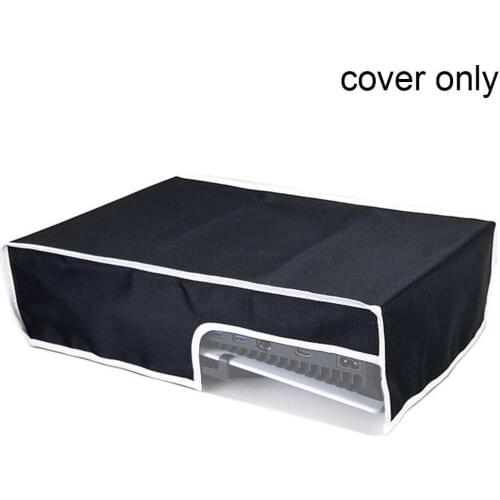 For PS5 Playstation 5 Console Dust Proof Kit Horizontal Dustproof Dust Cover Sleeve Dust Guard Protective Dustprevent Bag Sleeve