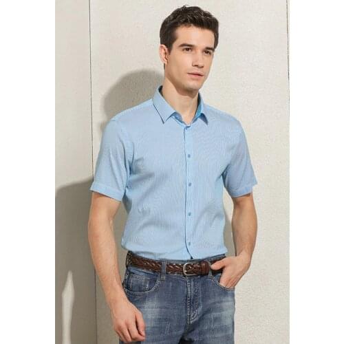 Men's Short Sleeve Shirts Saint Angelo China