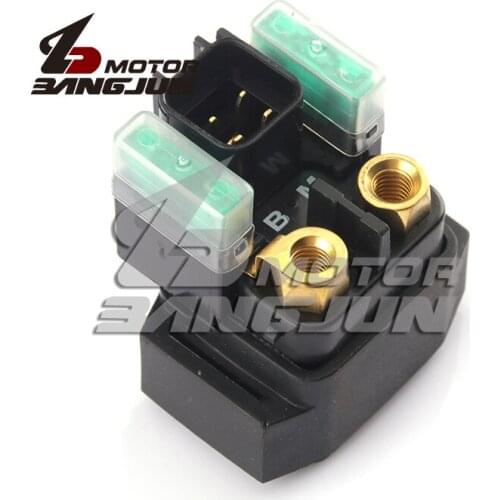 Starter Relay Solenoid For GSXR600/750/1000 K1-K9 L1 Magnetic suction Motorcycle Motor Relay
