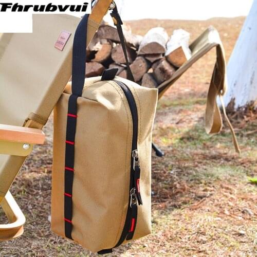 Outdoor Camping Tissue Box Holder Case Oxford Cloth Napkin Paper Case Facial Tissue Dispenser Box Holder Storage Bag Hiking Tool