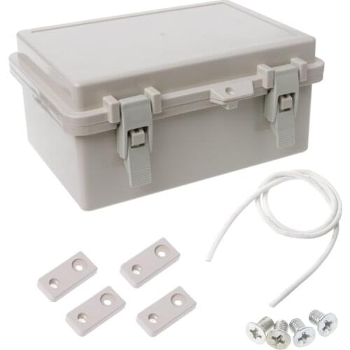 IP65 Waterproof Electronic Junction Box Enclosure Case Outdoor Terminal Cable Electrical Equipment Supplies