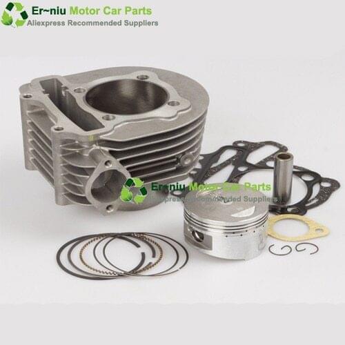 High Performance Scooter GY6 125 upgrade to GY6 150 Cylinder Kit bore 57.4mm Cylinder 157qmj 152qmi Engine 4T