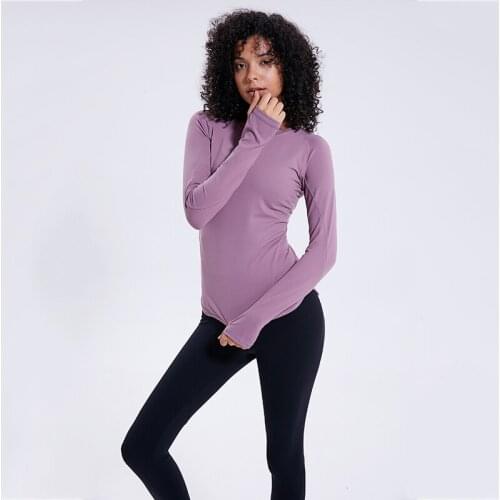 TaoBo Fabric Nylon Spandex Women Yoga Shirt Sexy Women Letter Printing Sport Shirts Solid Color High Elastic Gym Yoga Top