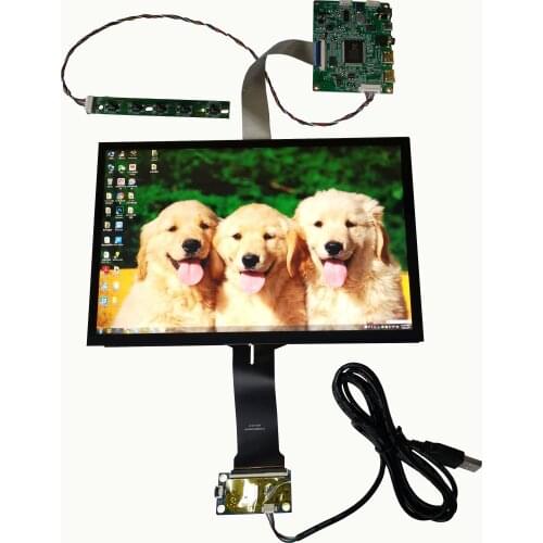 10.1 inch LCD display capacitive touch module kit 2560x1600 IPS 2mini HDMI LCD module car Raspberry Pi 3 game XBox PS4 display