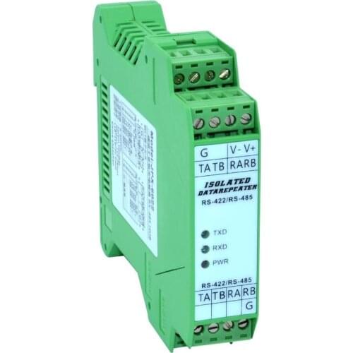 2-way 485 repeater industrial grade with optical isolation lightning protection 2-port RS485 amplification module