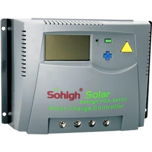24v 100a pwm dc controller solar intelligent sohigh PWM regulateur 12V super good