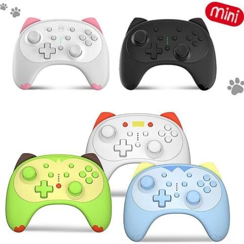 Wireless Switch Controller MiNi Game Joystick With Vibration Turbo And Gyroscope Function For Nintend /Steam Gamepads