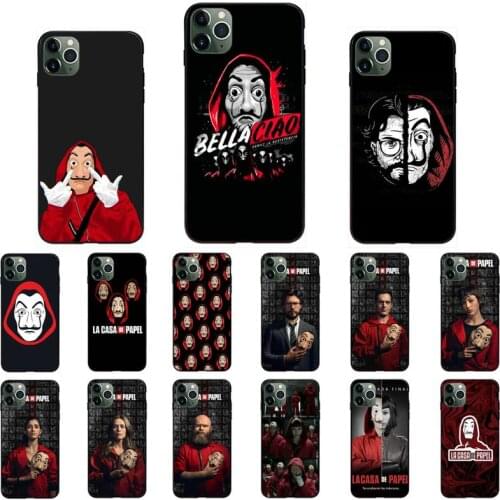 La Casa papel Money Heist House Paper Phone Case for iPhone 11 12 Mini Pro MAX . If you choose any models, please leave message
