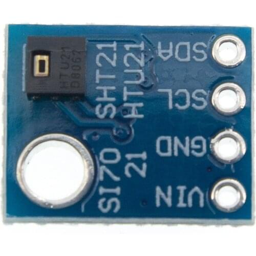 GY-21 HTU21D IIC/I2C Digital Temperature & Humidity Sensor Breakout Board Module For Weather Stations Humidor Control 3.3V