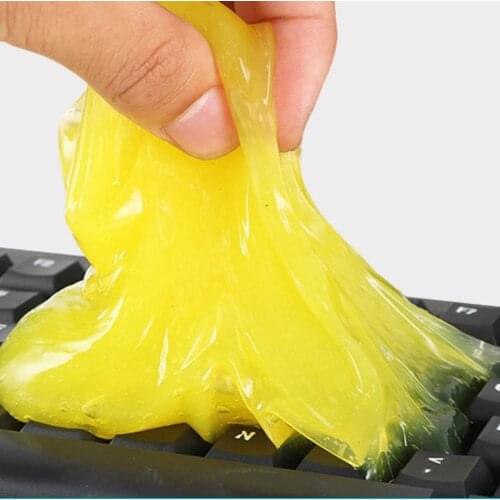 NEW Cheap 60ml Super Auto Car Cleaning Pad Glue Powder Cleaner Magic Cleaner Dust Remover Gel Home Computer Keyboard Clean Tool