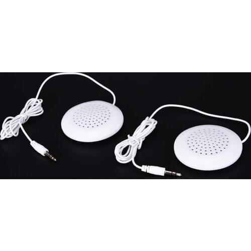 Hot 1pcs 3.5mm Pillow Speaker For MP3 MP4 Music Player CD Radio Portable Speaker Mini Pillow Speakers