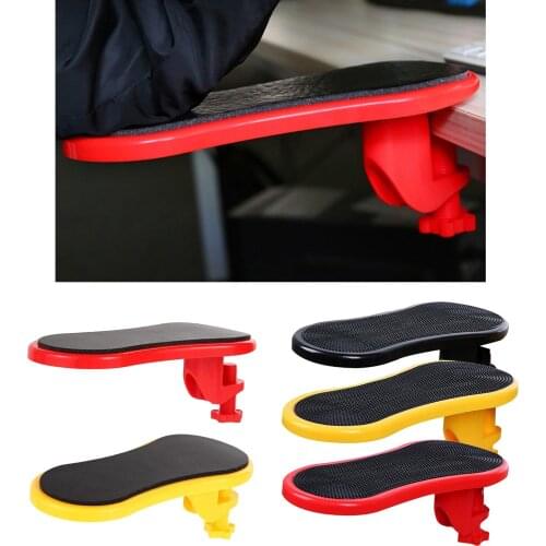 Computer Office Arm Rest Extender Support Mouse Pad Holder Hand Rest Attachable for Desk Arm Rest Support Computer Office Chair