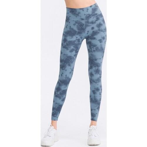 Yoga Pants Tights Sports Legging Jacquard Sports Leggings High Waist Seamless Leggings Trousers Quick Dry Pants Workout Legging