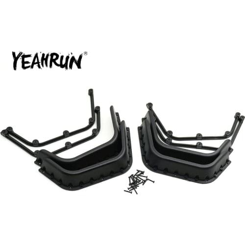 YEAHRUN Plastic Fender Flares for RC4WD Gelande II D90 D110 1/10 RC Crawler Car Body Shell Parts