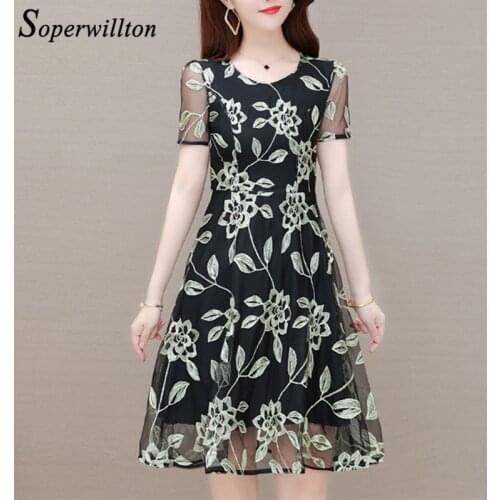 Белые летние платья Soperwillton China At AliExpress