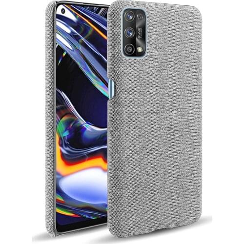 Cloth Cases For Oppo Realme 7 Pro Case Slim Retro Cloth Hard Cover For Oppo Realme 7 X7 Pro Case For Oppo Realme 7 Realme7 7pro