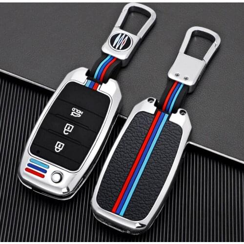 High quality Car Key Case Cover For Kia Rio 3 K2 Ceed Cerato K3 Sportage 4 Picanto K5 Optima Sorento Forte Stinger 2017 2018