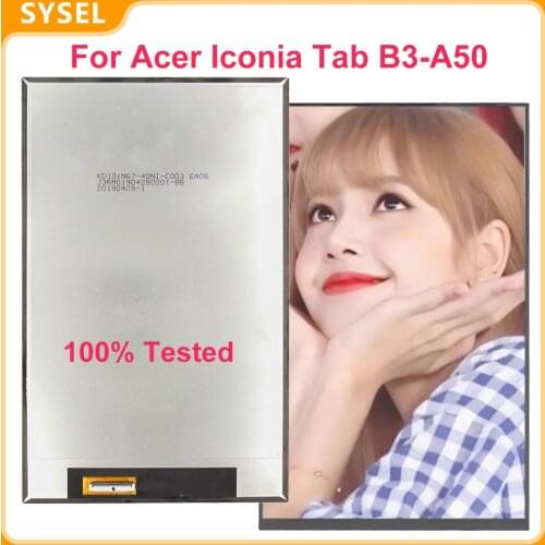 100% Tested Lcd For Acer Iconia Tab B3-A50 LCD Display Replacement Part Free Tools