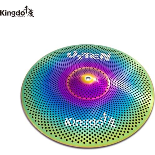 Kingdo rainbow color 20"ride low volume cymbal